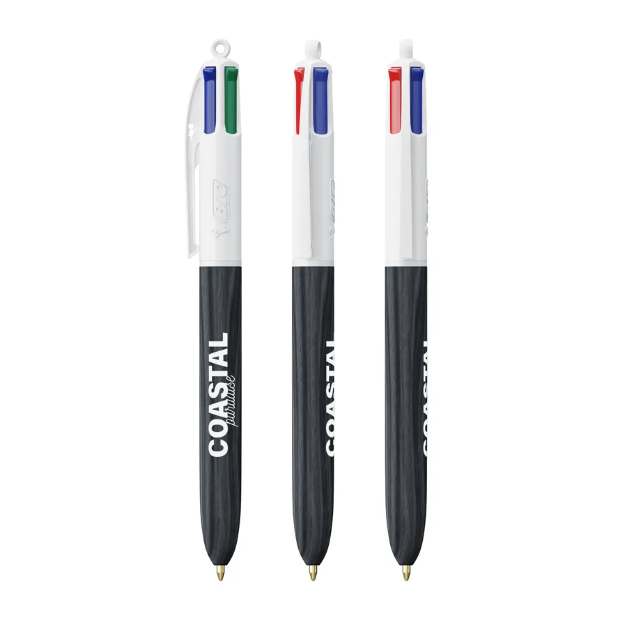 BIC® 4 Colours® Wood Style