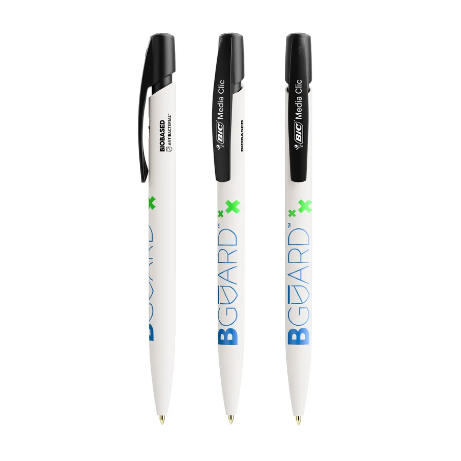 BIC® Media Clic BIO Based BGUARD™ antibakteerinen kuulakärkikynä