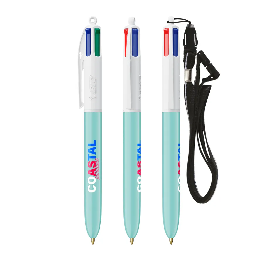BIC® 4 Colours® ECO + kaulanauha