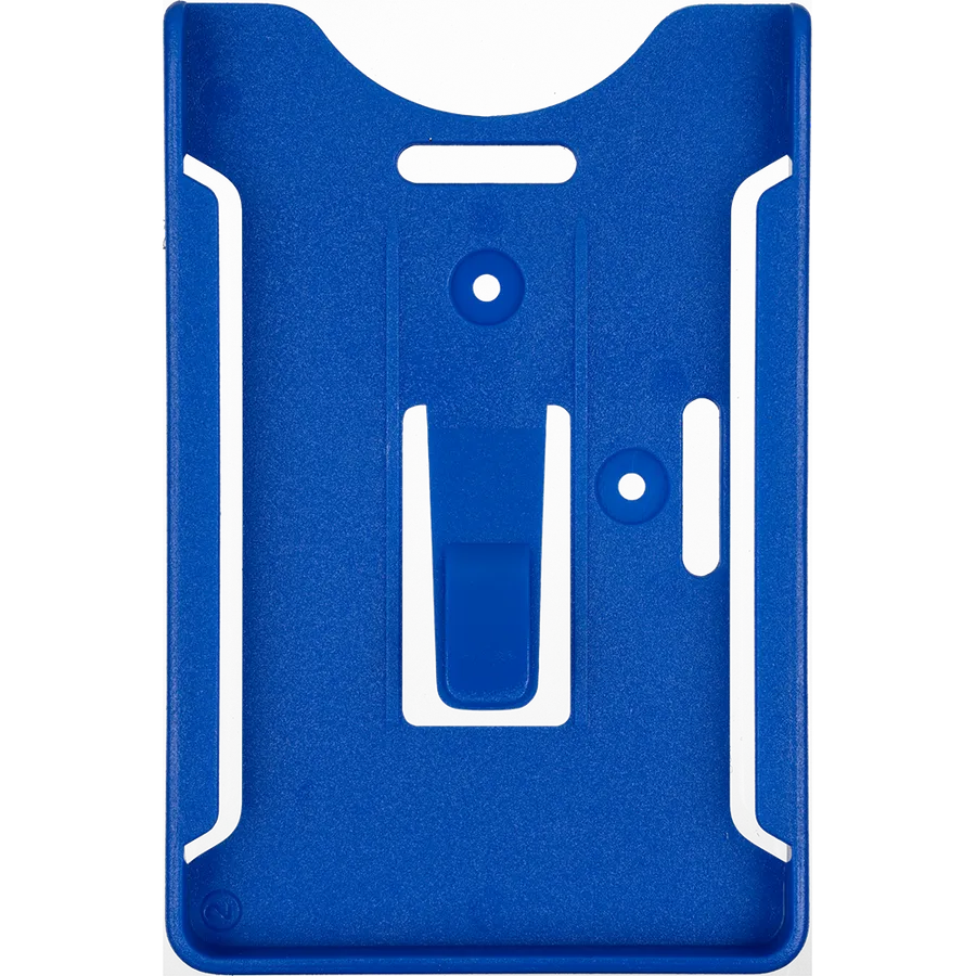 Blue CardKeep Multi card holder without clip.