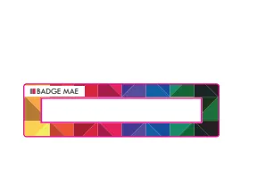 Badge Mae Metal