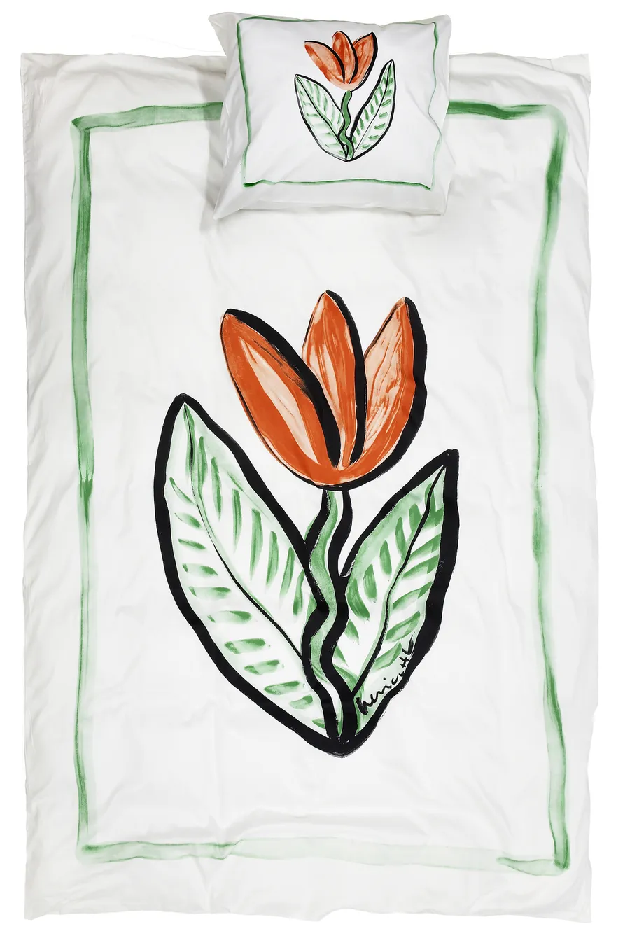 TULIP SATIINIPUSSILAKANASETTI, Kosta Linnewäfveri