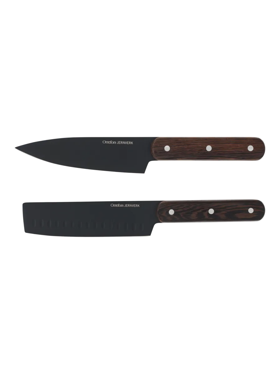 Black veitsisetti, 2 kpl, Orrefors Jernverk