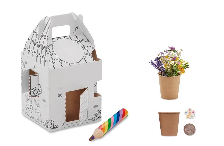 FULLHOUSE, House shaped seeds grow set