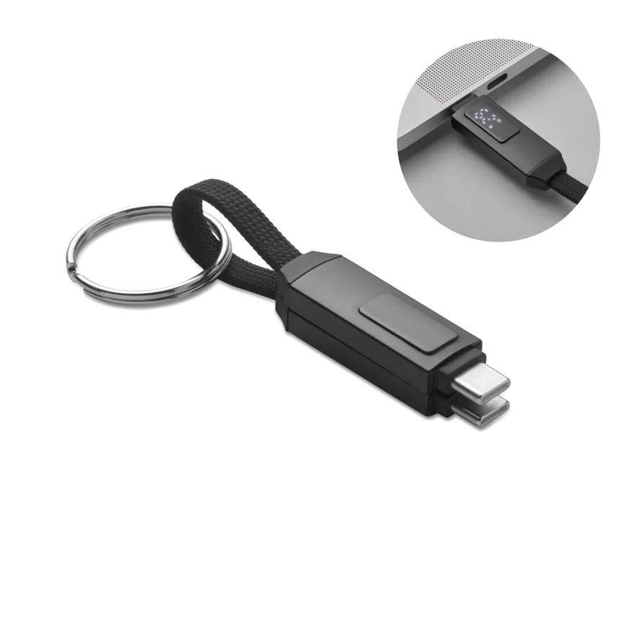 KEYSTO, 60W latauskaapeli avaimenperä
