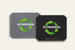 Returskrapan-jääraappa, Värillinen