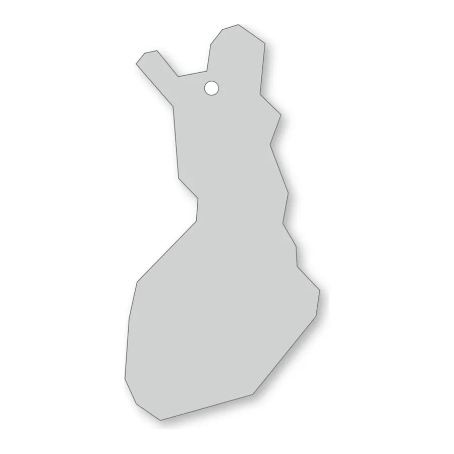 Pehmoheijastin Suomi 41 x 88 mm