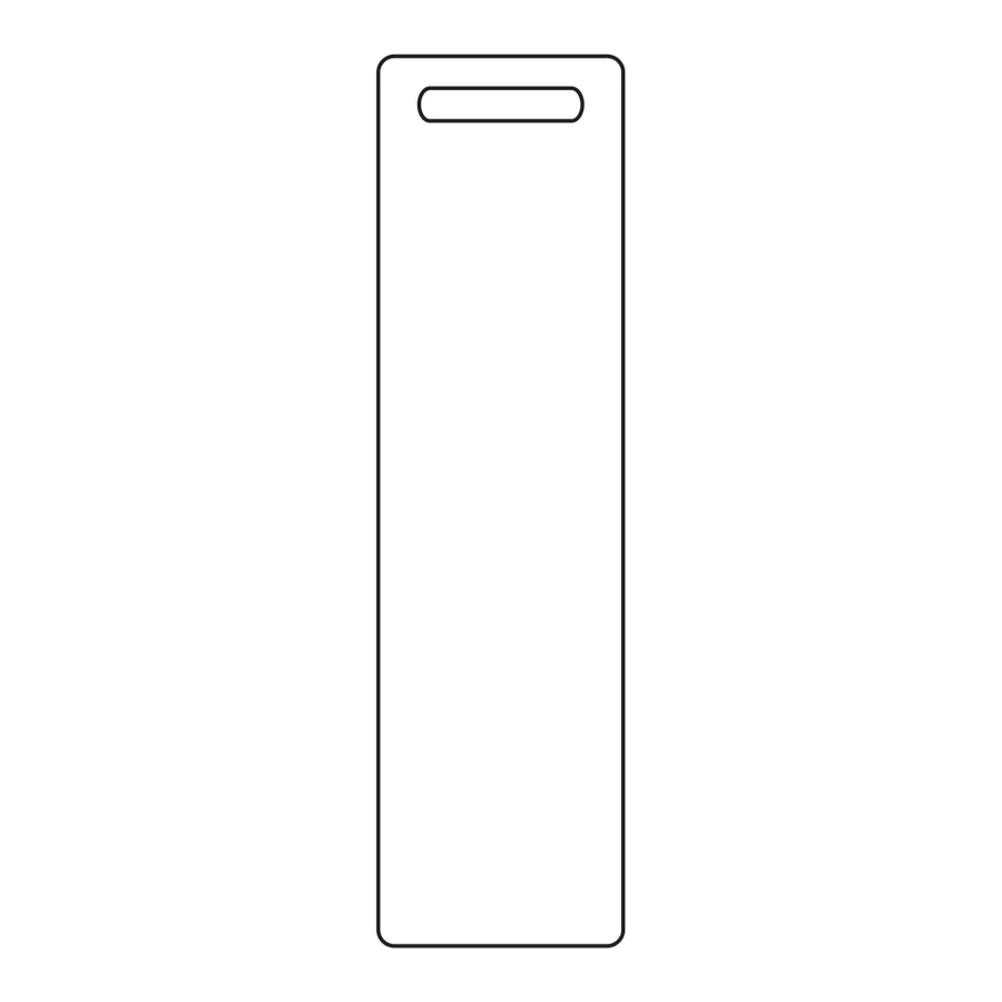 Heijastin suorakaide 30 x 111 mm