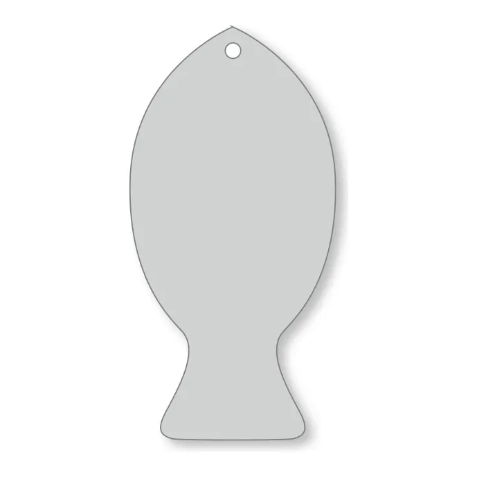 Pehmoheijastin kala 40 x 80 mm
