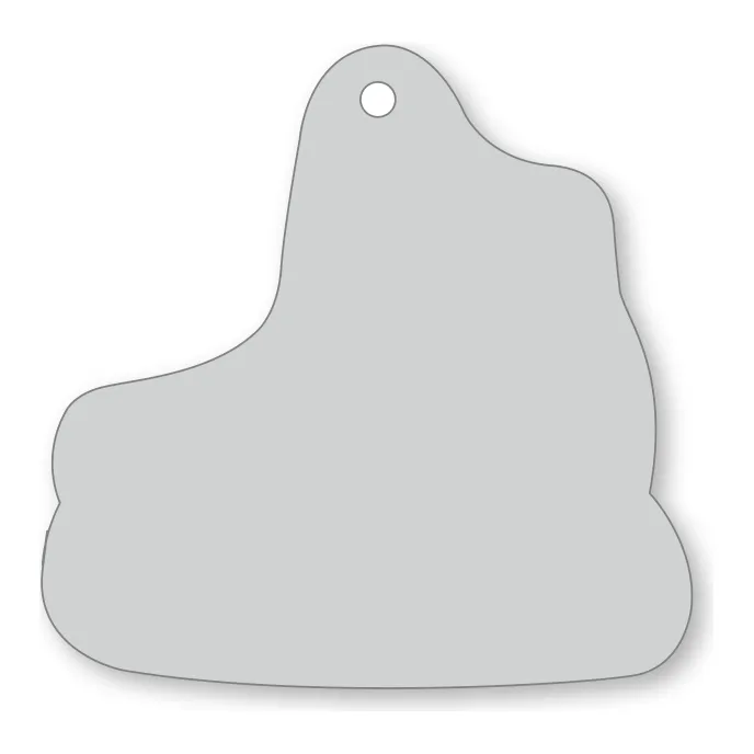 Pehmoheijastin luistin 65 x 66 mm