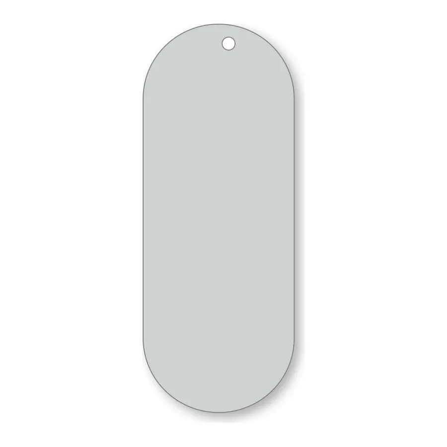 Pehmoheijastin suorakaide 35 x 90 mm