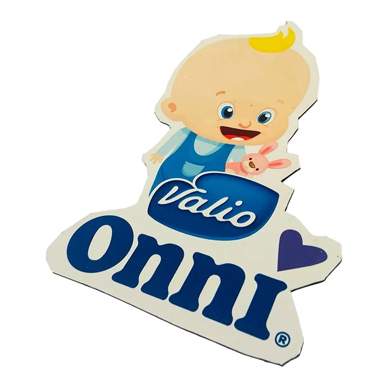 Jääkaappimagneetti omaan muotoon, noin 80 x 45 mm