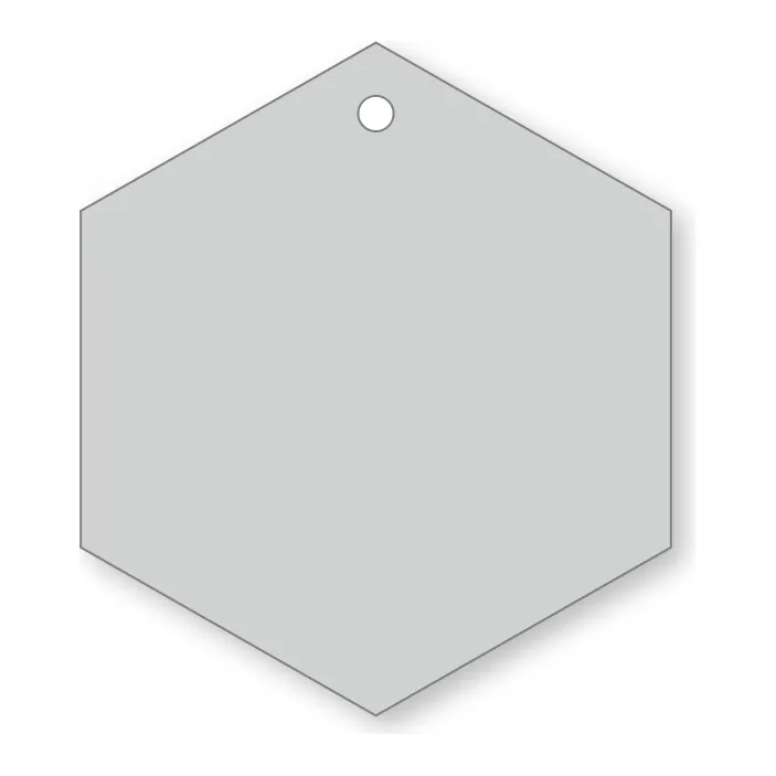 Pehmoheijastin kuusikulmio 50 x 57 mm