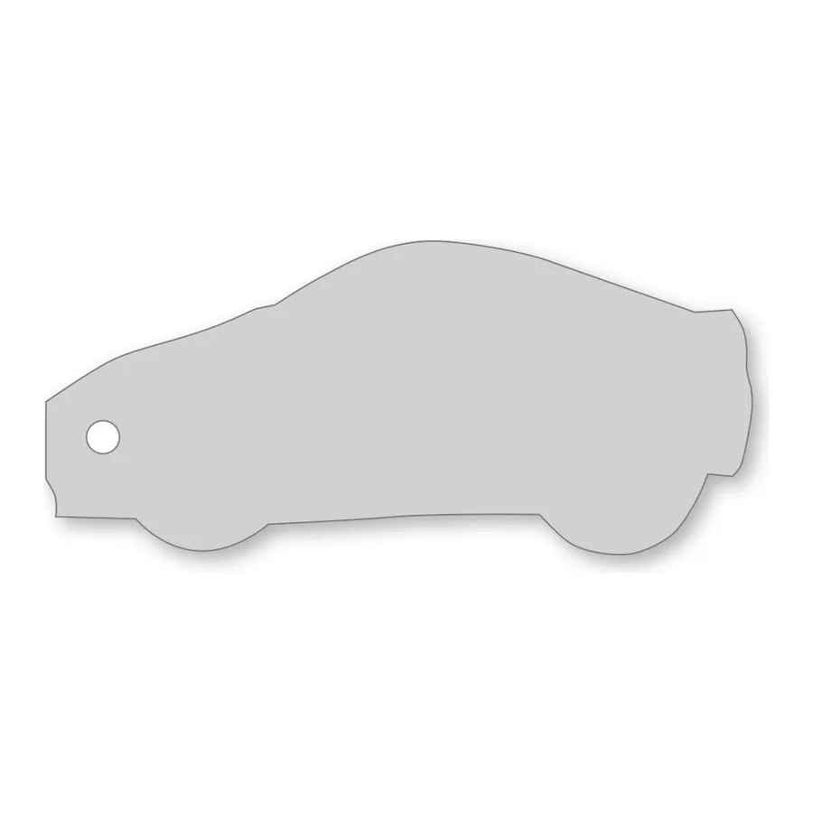 Pehmoheijastin auto 97 x 43 mm
