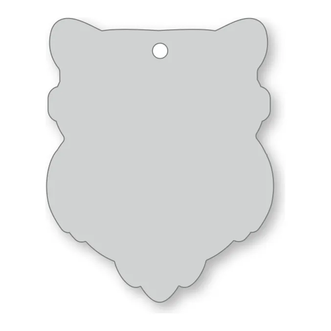 Pehmoheijastin pöllö 53 x 67 mm