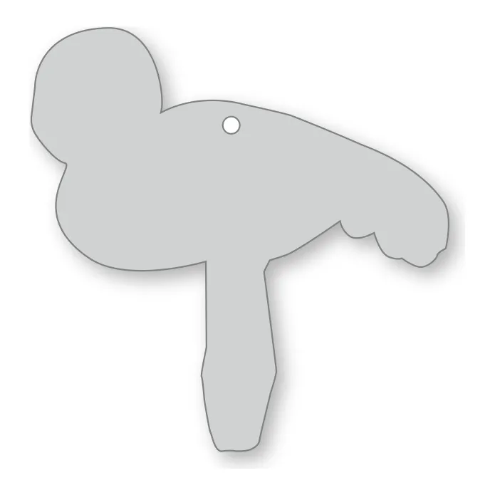 Pehmoheijastin flamingo 75 x 74 mm