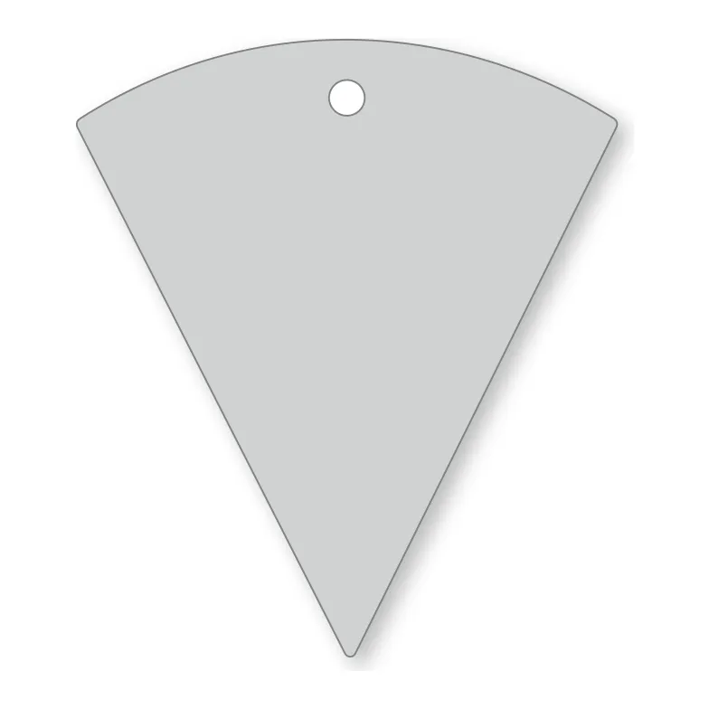 Pehmoheijastin kolmio 58 x 67 mm
