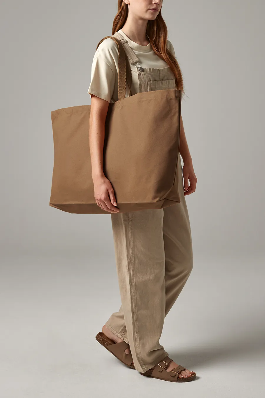 Oversized canvas tote kassi 37L