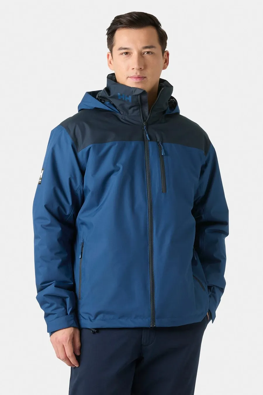 Crew hooded pile jacket