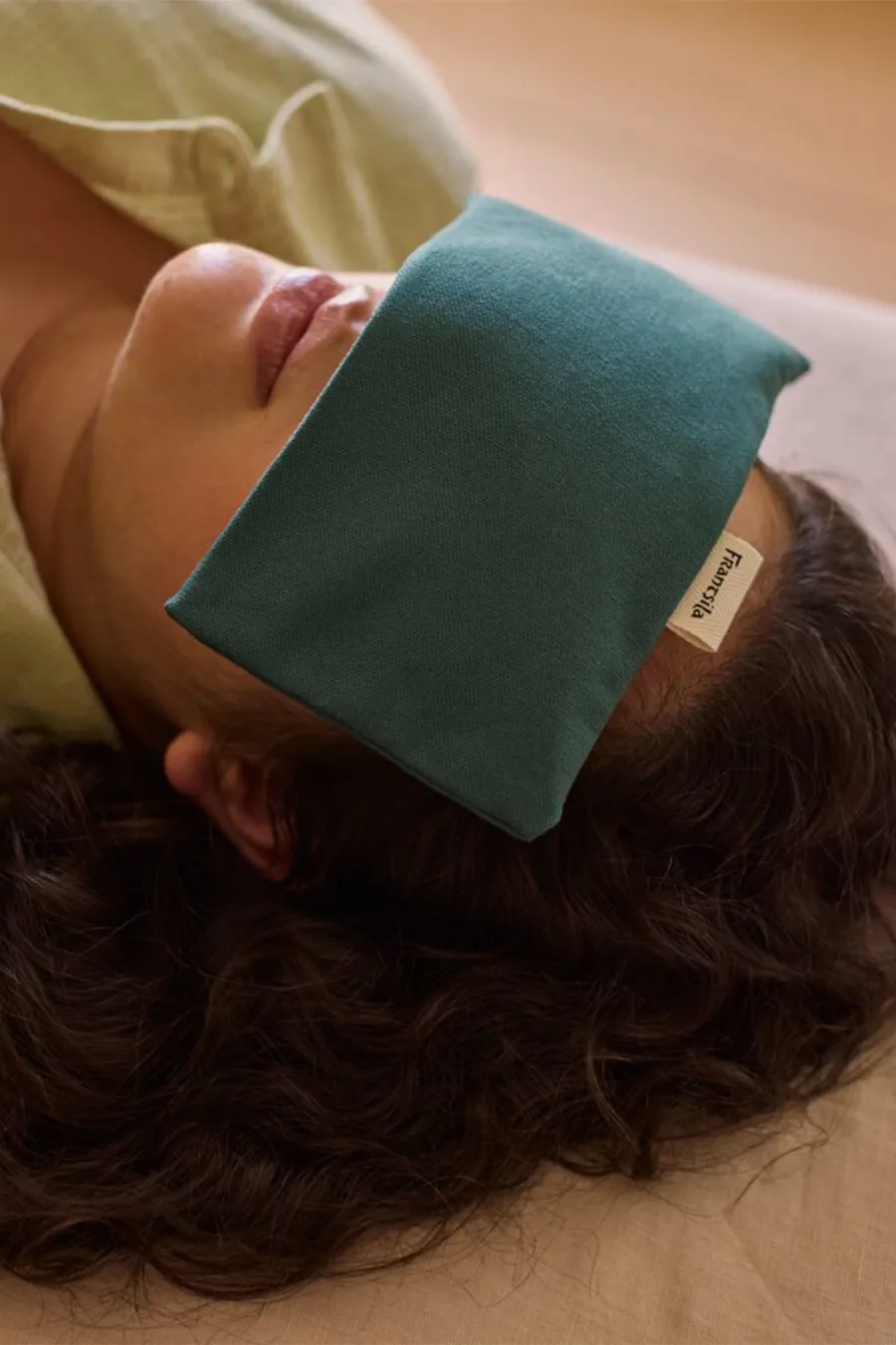 Eye and face care pillow