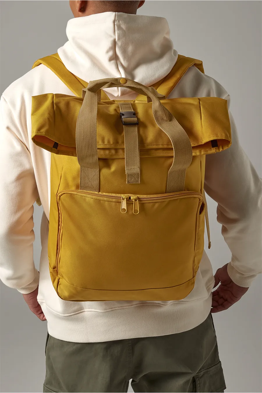 Recycled roll-top tietokonereppu 19 l