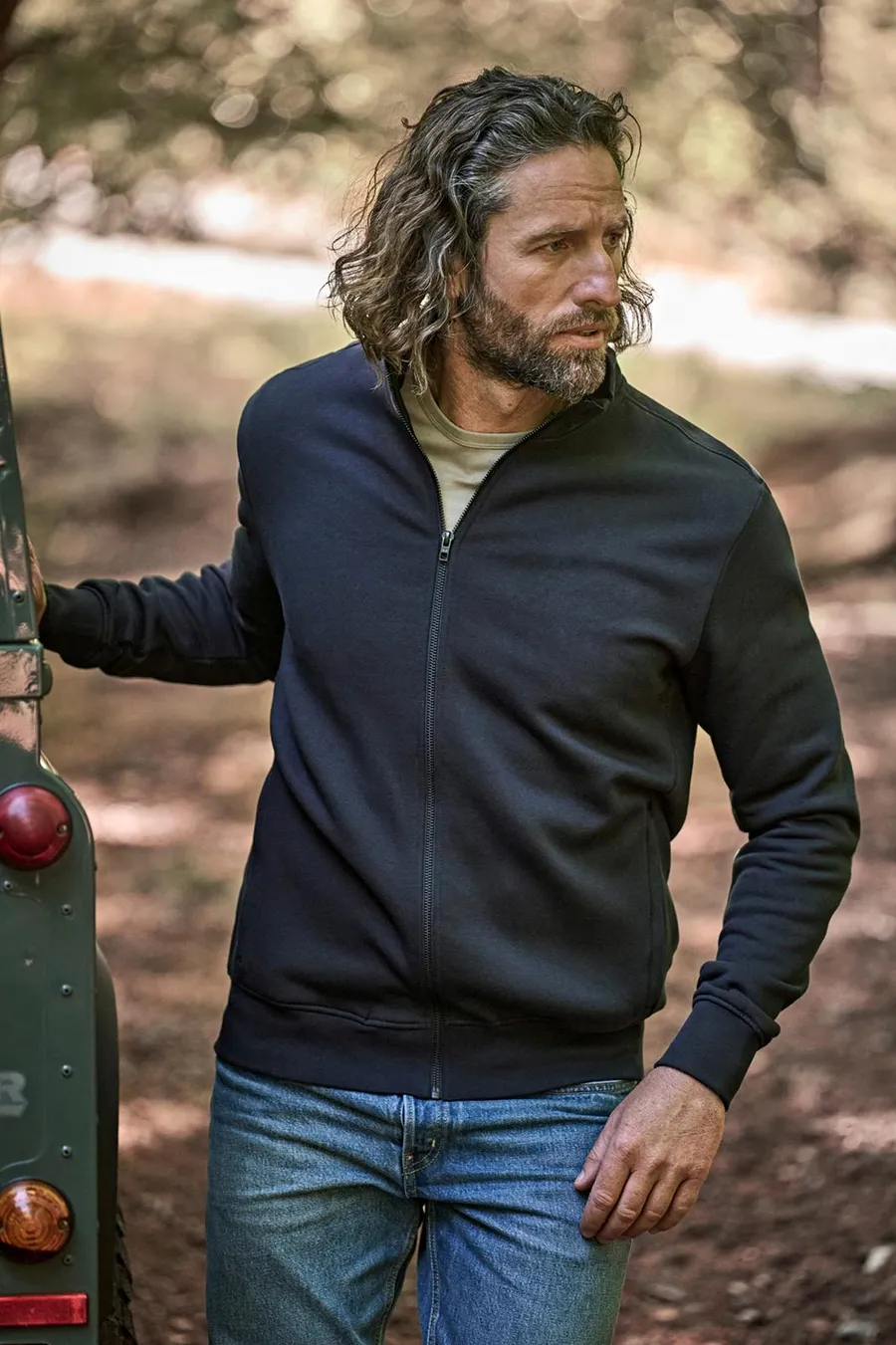 Full zip collegetakki