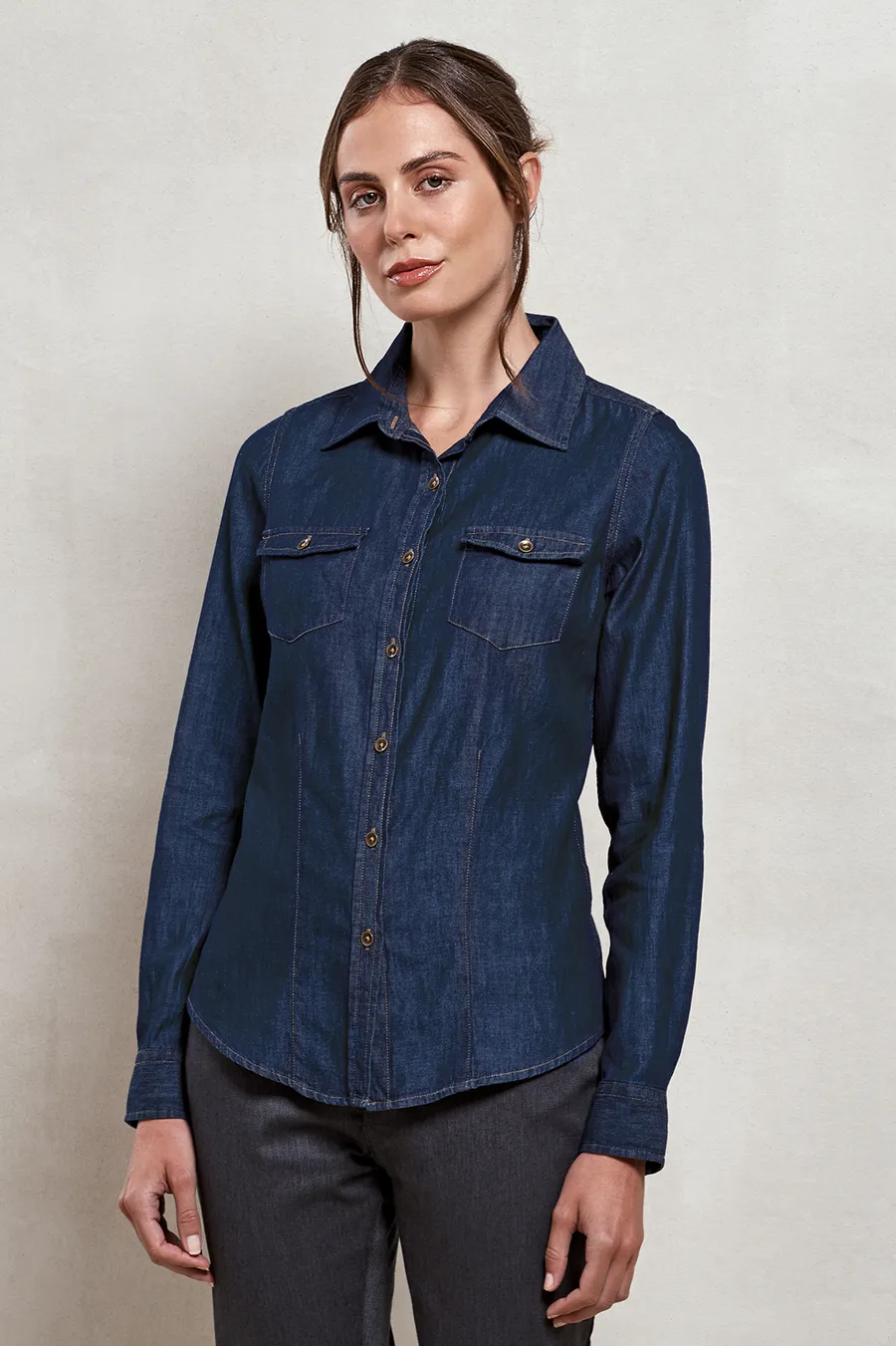 Women's denim shirt
