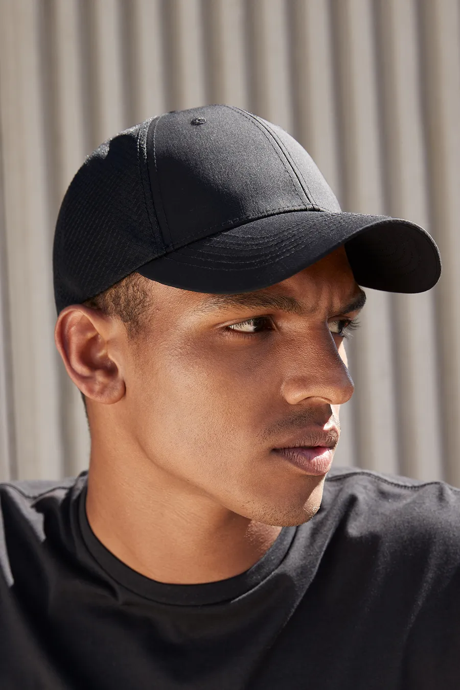 Technical mesh cap