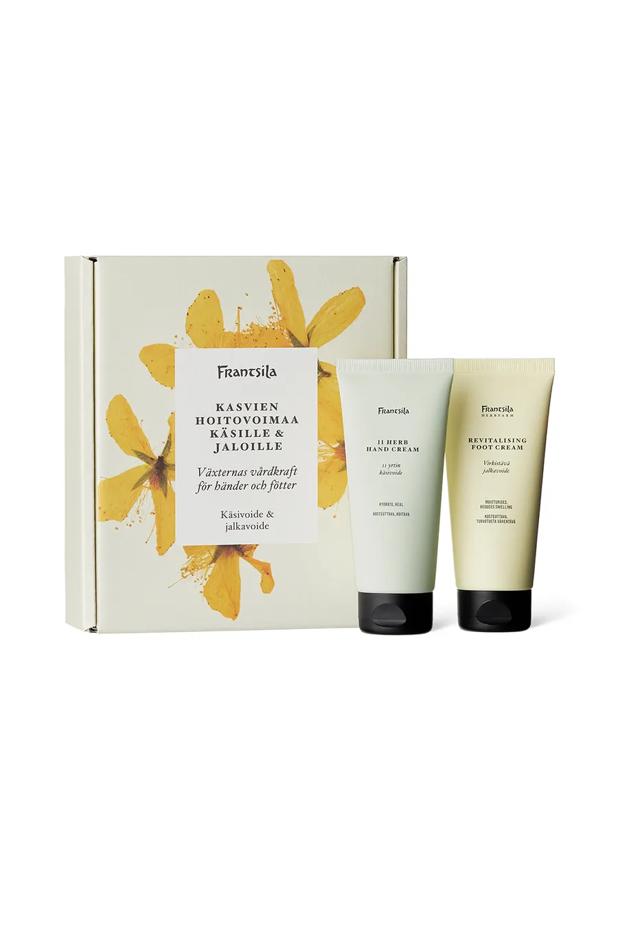 Frantsila's plant-based care for hands and feet