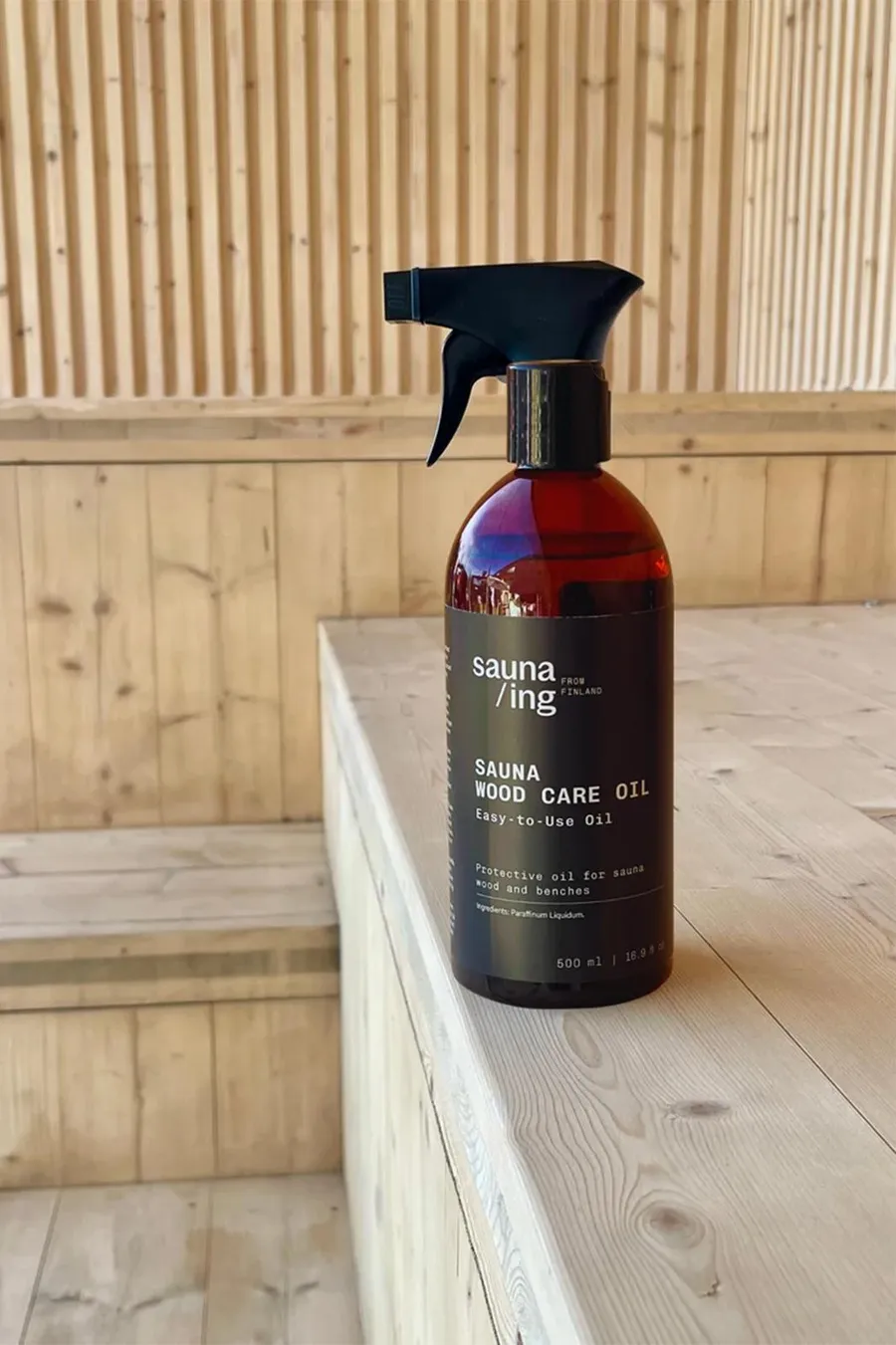 Sauna/ing sauna cleaning spray