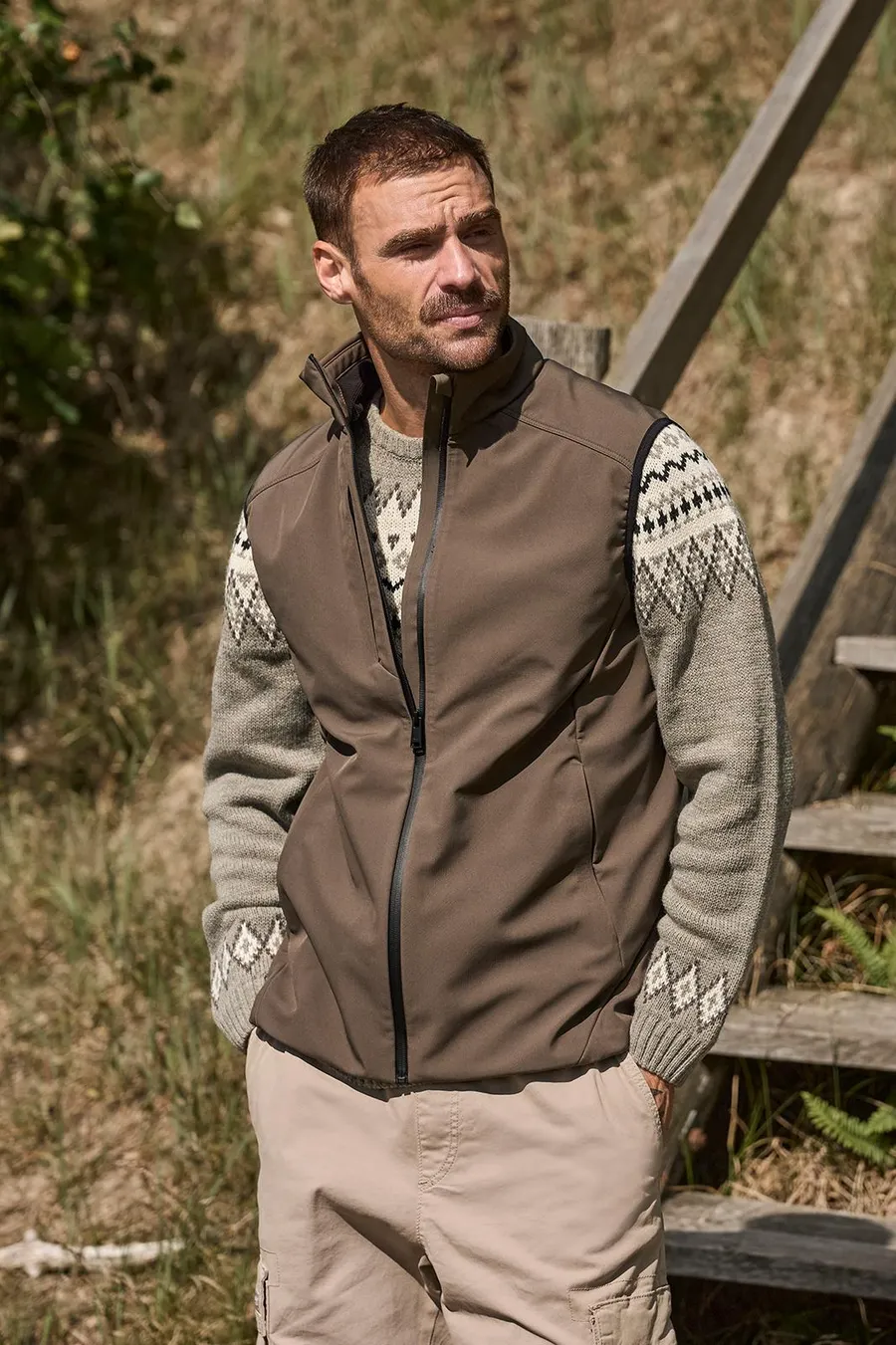 Performance softshell vest