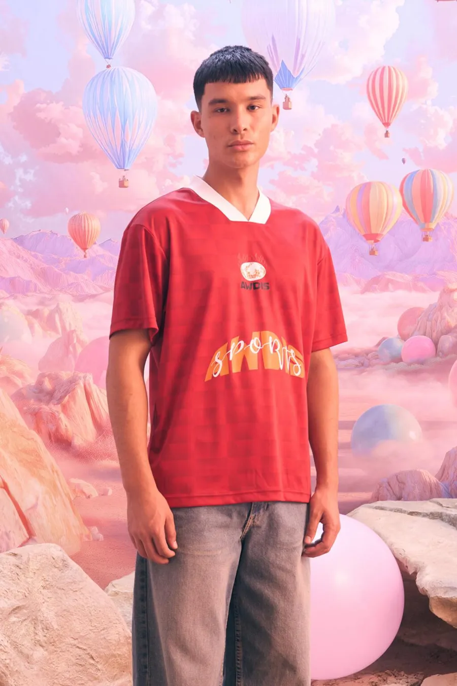 Retro sports jersey