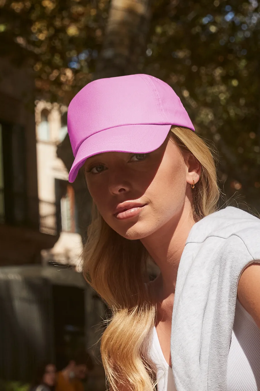 5-panel twill cap