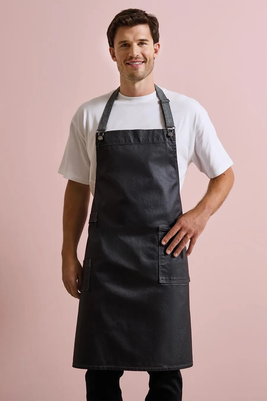 District waxed apron