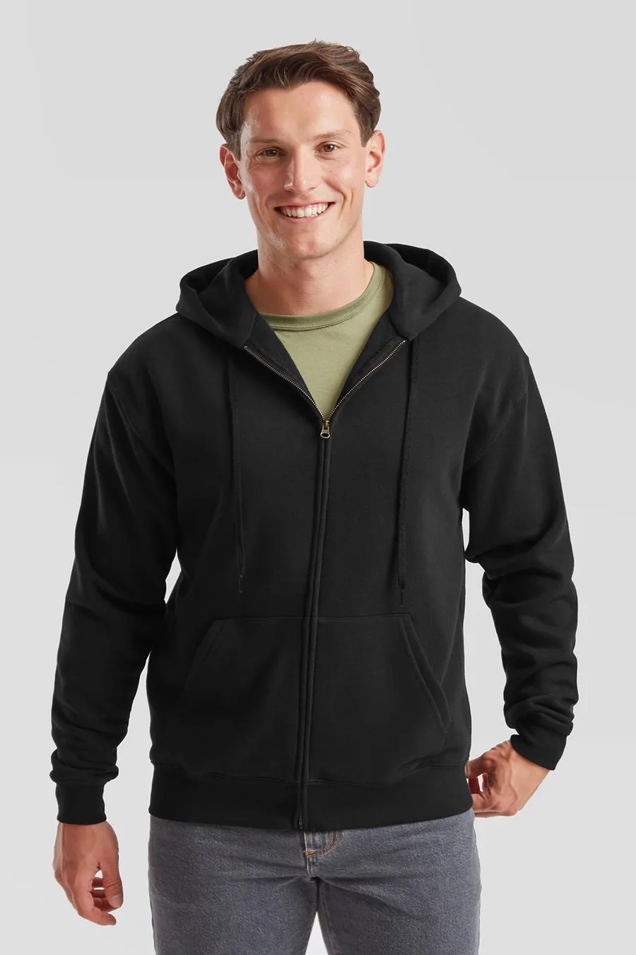 Premium zip-up hoodie