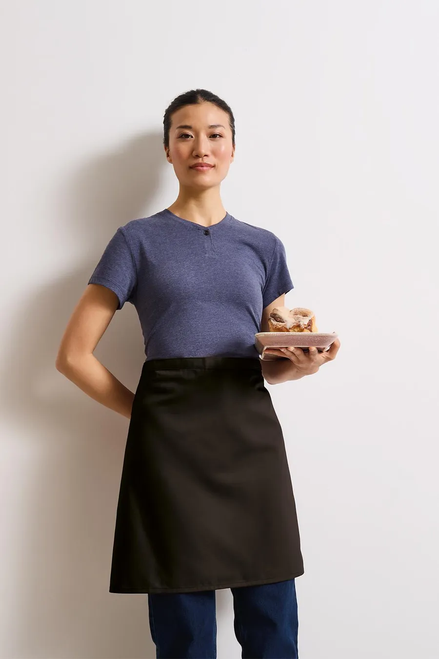 Half-length apron