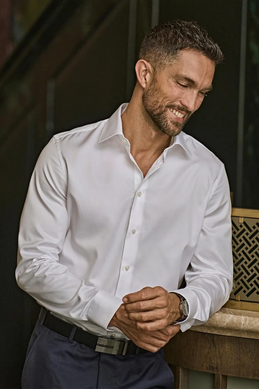 Luxury slim-fit shirt