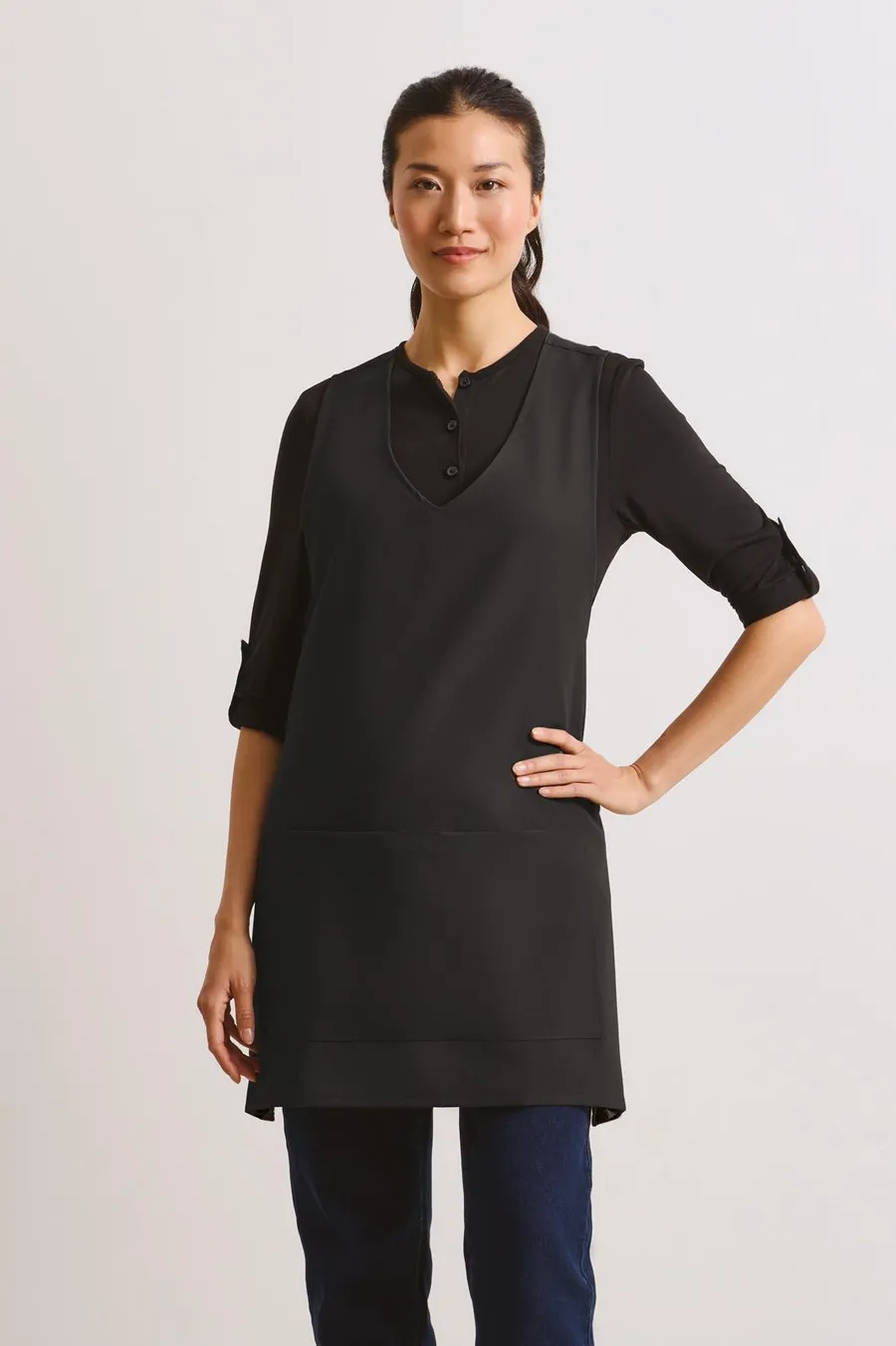Tulip wrap tunic