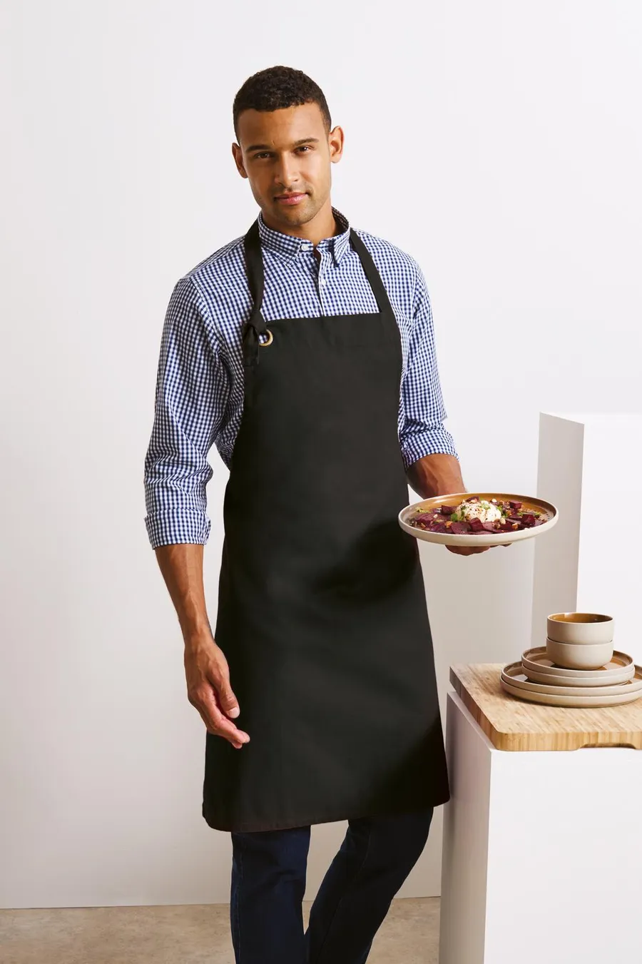 Calibre cotton apron