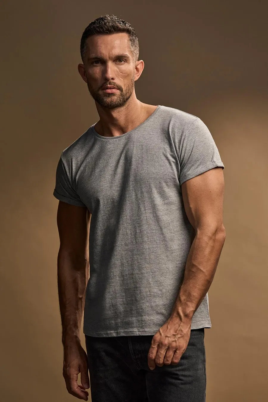 Roll-up T-shirt