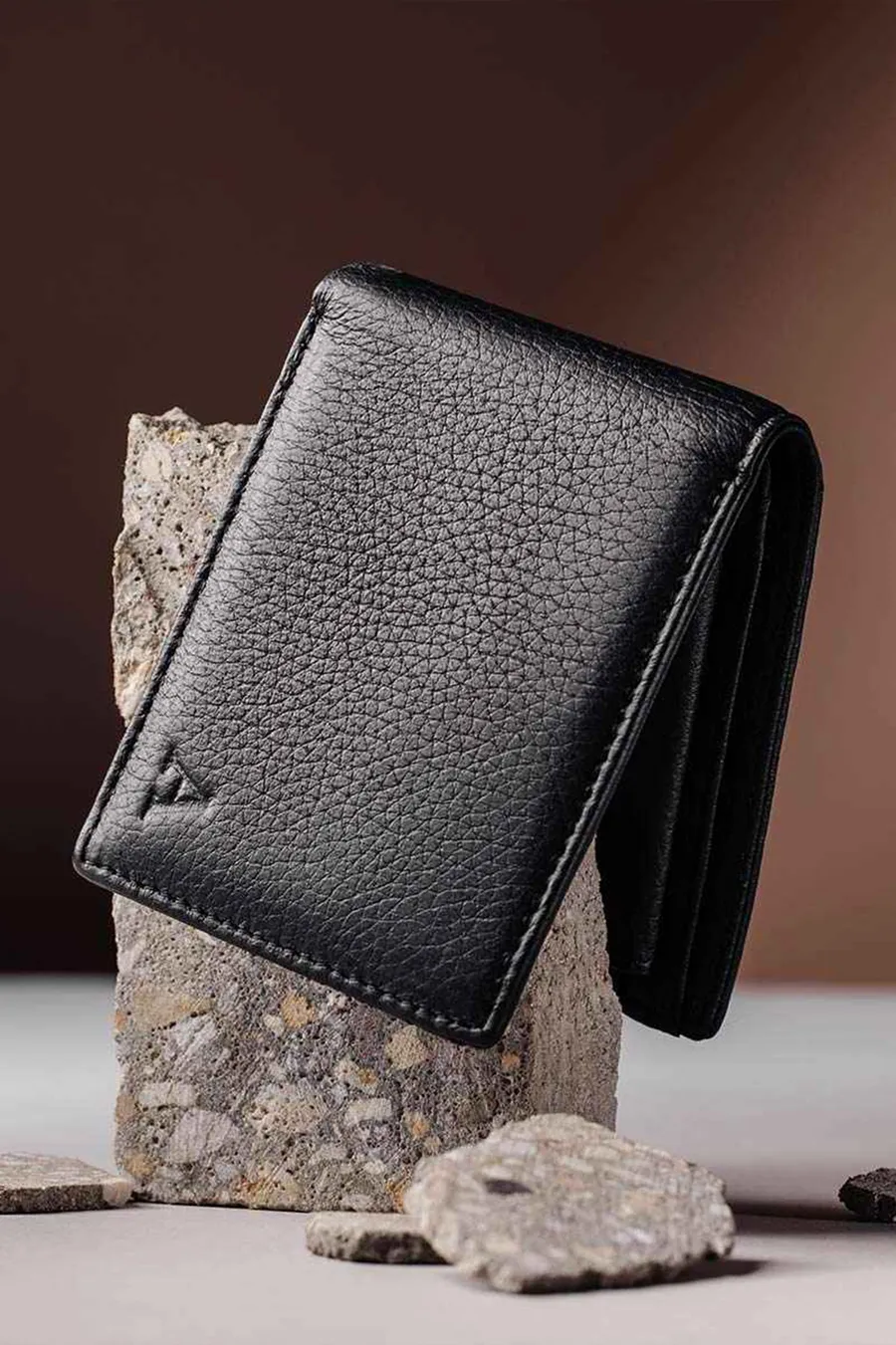 Moose leather wallet with coin pocket