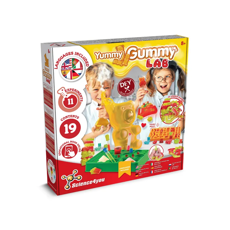 GUMMY FACTORY. Purukumitehdas sopii lapsille