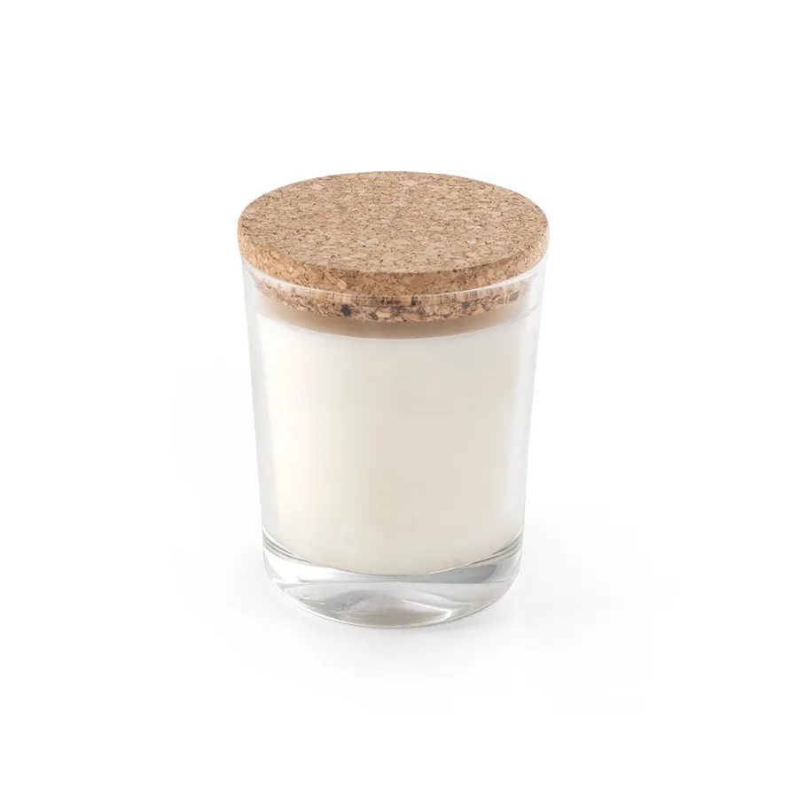 ZEN 180. Aromaattinen kynttilä lasikupissa korkkikorkilla 180 g