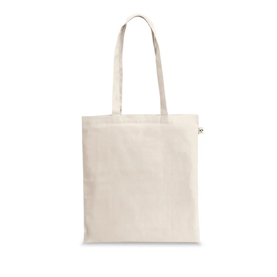 GIZA. 100 % kierrätettyä puuvillaa oleva kassi (140 g/m²)