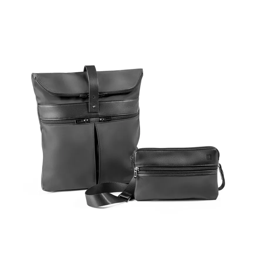 ROVER BACKPACK. Mikrokuitu- ja PU-reppu