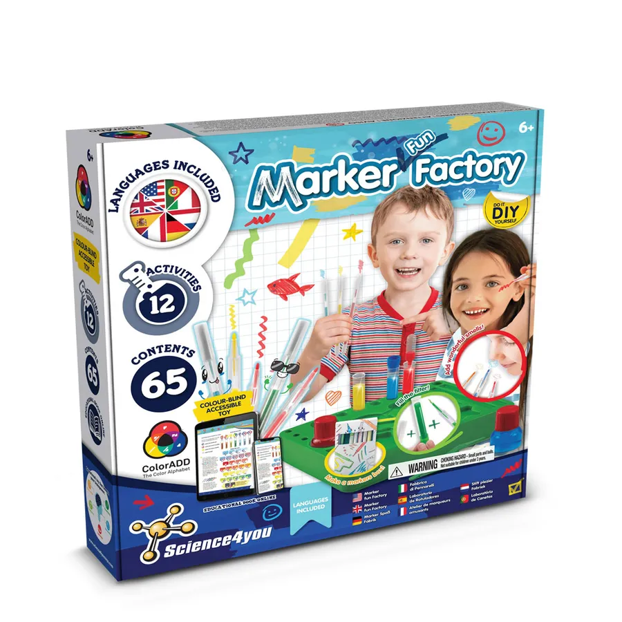 DIY Pen Factory Kit I. Lasten koulutuspakkaus