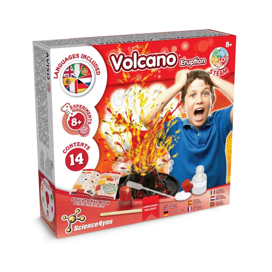 VOLCANIC ERUPTION GAME. Lasten oppimispeli