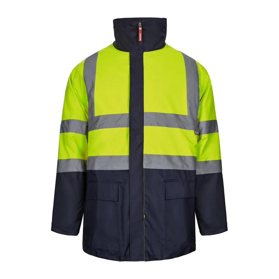 VL JUNO LARGE. Kaksivärinen 4-in-1 parkatakki (180 g/m²), polyesteriä (100 %) PU-pinnoitteella