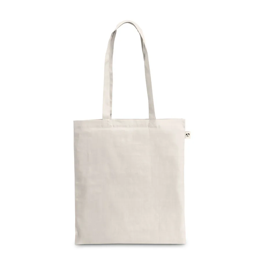 BEJA. 100 % kierrätettyä puuvillaa oleva kassi (180 g/m²)