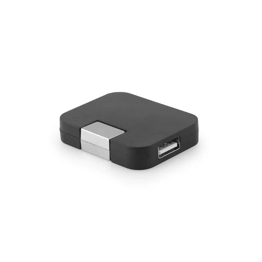 JANNES. HUB, jossa neljä USB-A-porttia ABS-muovista